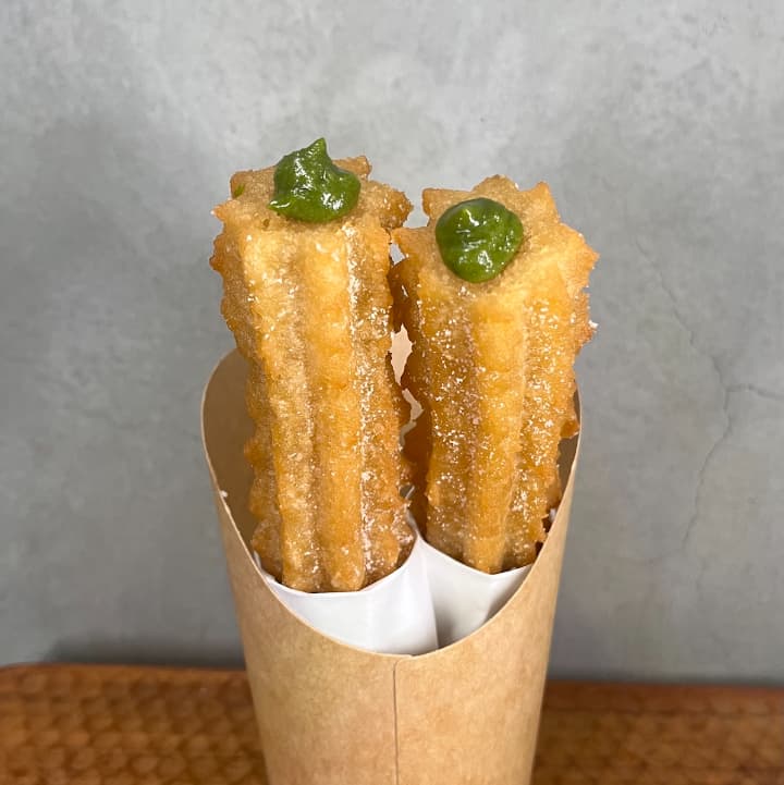 Matcha | Vegan Churros ~G'DAY~, vegan churros shop in Asakusa, Tokyo