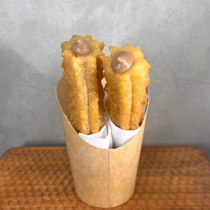 Chocolate Banana | Vegan Churros ~G'DAY~, vegan churros shop in Asakusa, Tokyo