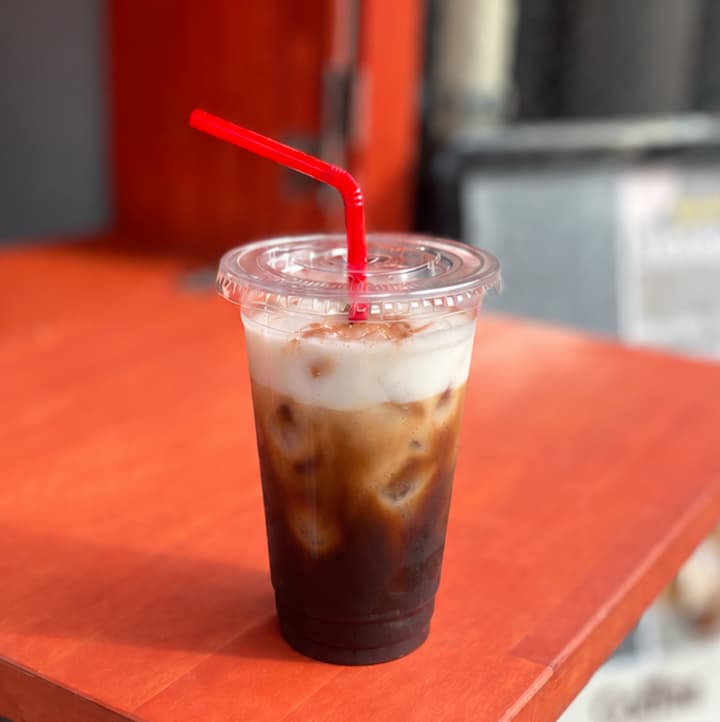 Iced Cappuccino | Vegan Churros ~G'DAY~, vegan churros shop in Asakusa, Tokyo