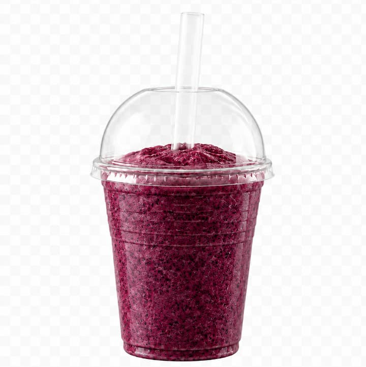Vegan Frappe (Blueberry) | Vegan Churros ~G'DAY~, vegan churros shop in Asakusa, Tokyo