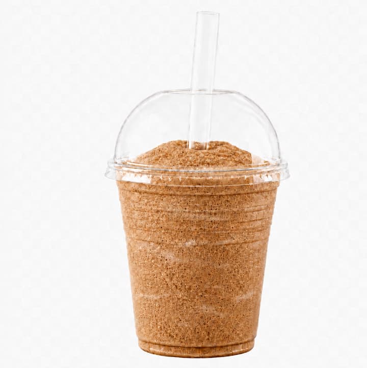 Vegan Frappe (Caramel Cappuccino) | Vegan Churros ~G'DAY~, vegan churros shop in Asakusa, Tokyo